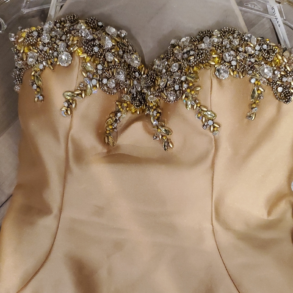 Embellished And Elegant Evening Gown